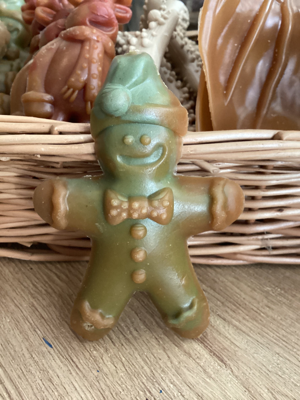 Gingerbread man & Reindeer veggie treats