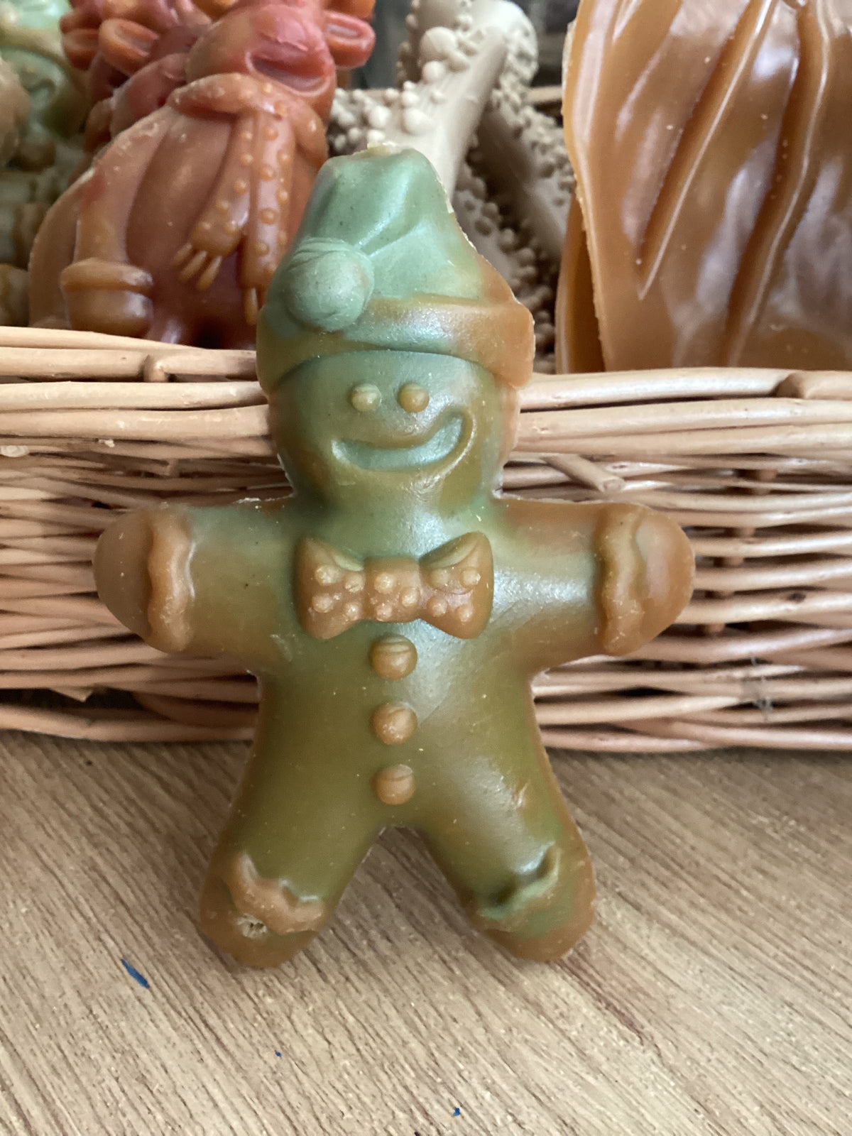 Gingerbread man & Reindeer veggie treats