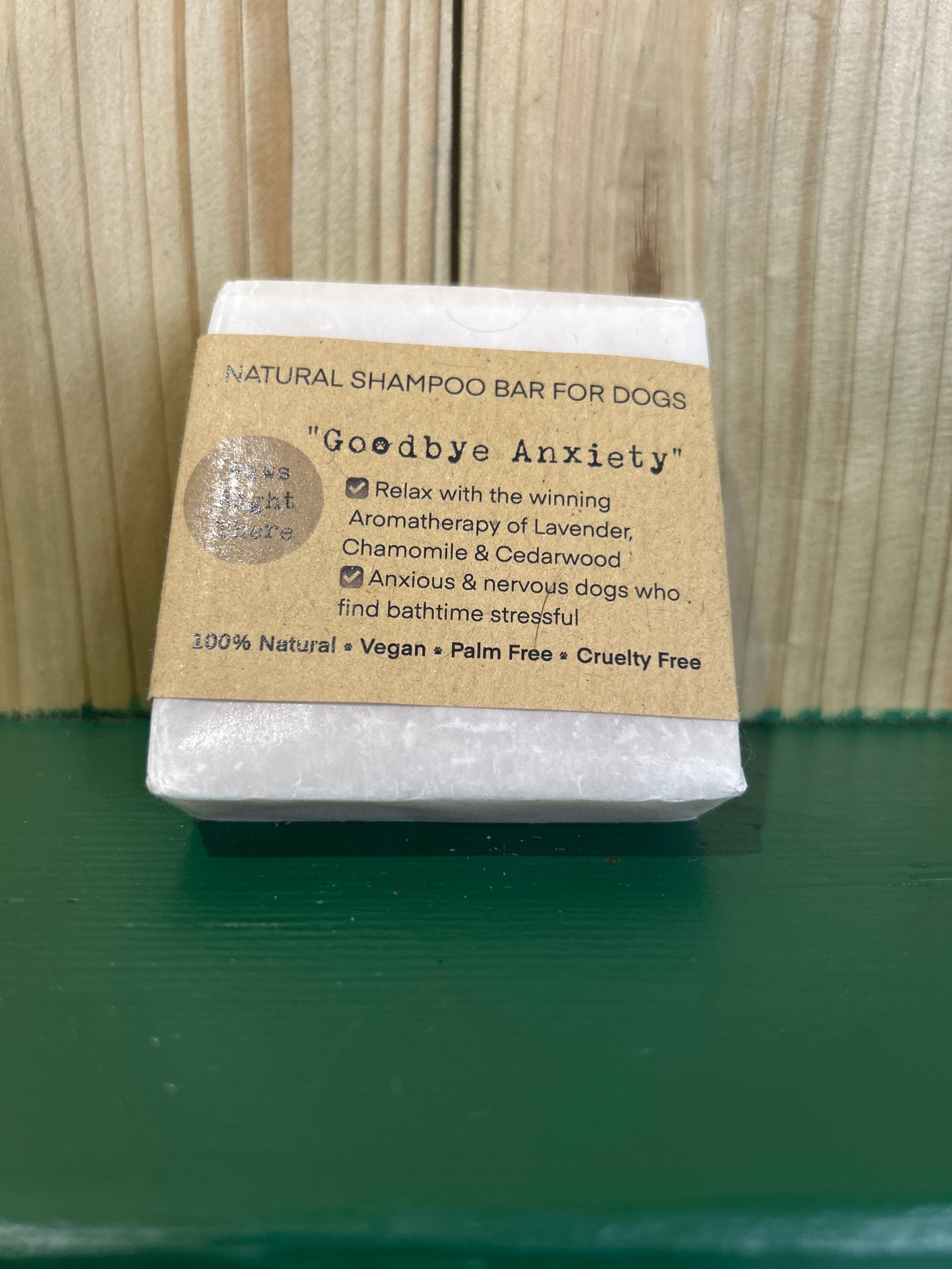 Goodbye Anxiety Natural Dog Shampoo Bar – Paws Right There