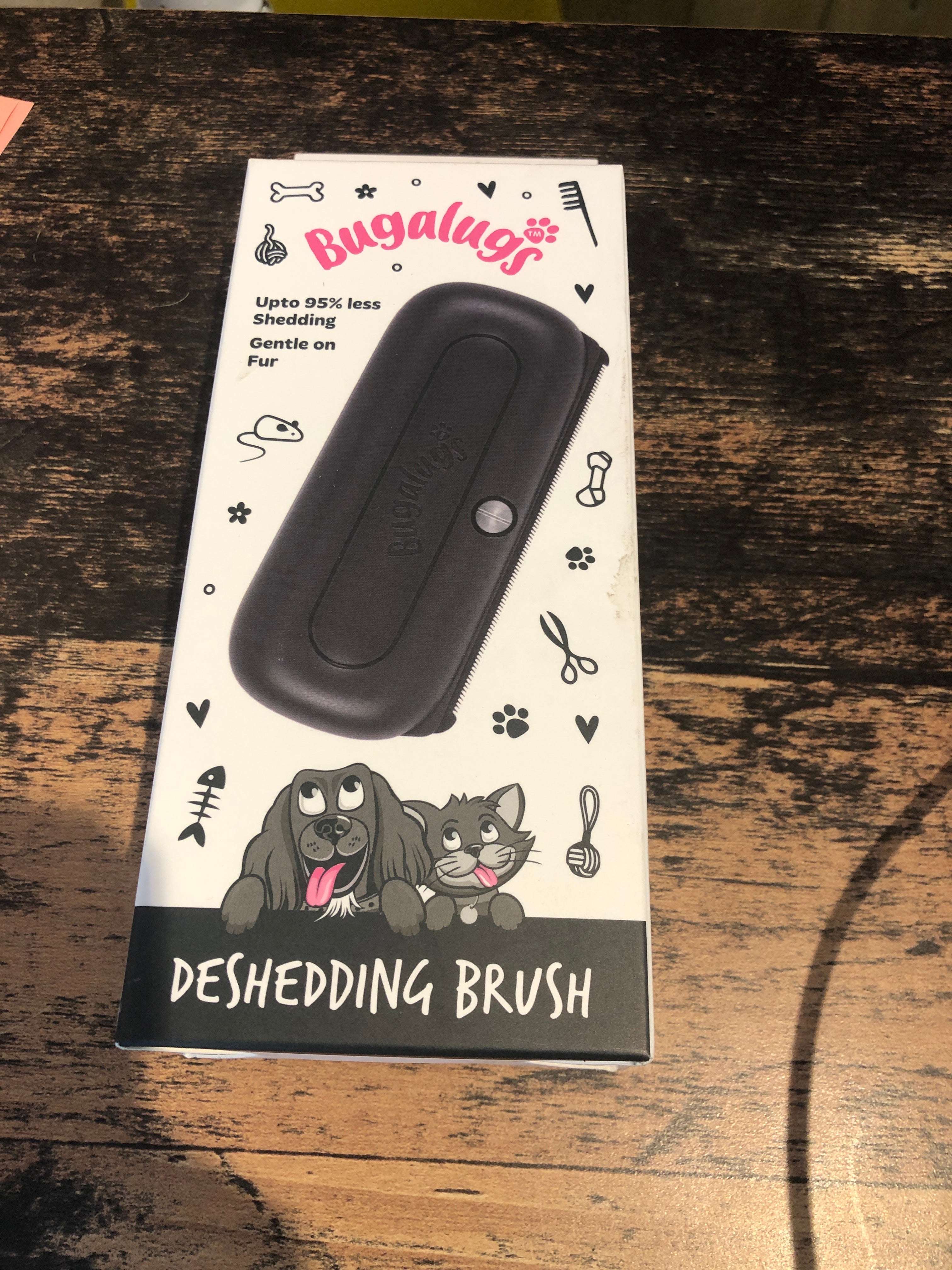 Deshedding bugalugs brush
