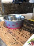 Classic Hybrid Dish Pink Paws 700ml