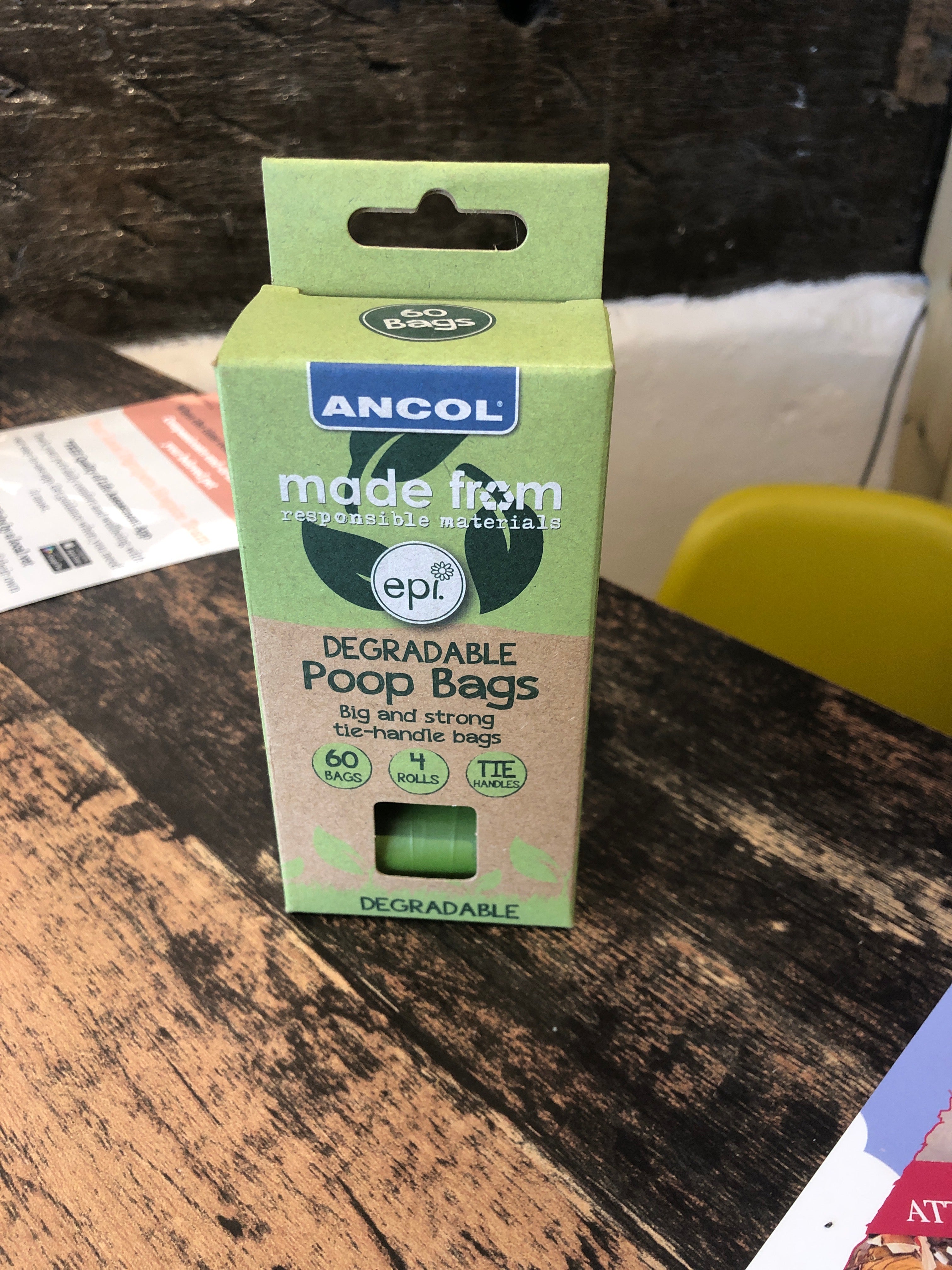 Ancol Dog Poo Bag Refill Rolls - 60 Bags