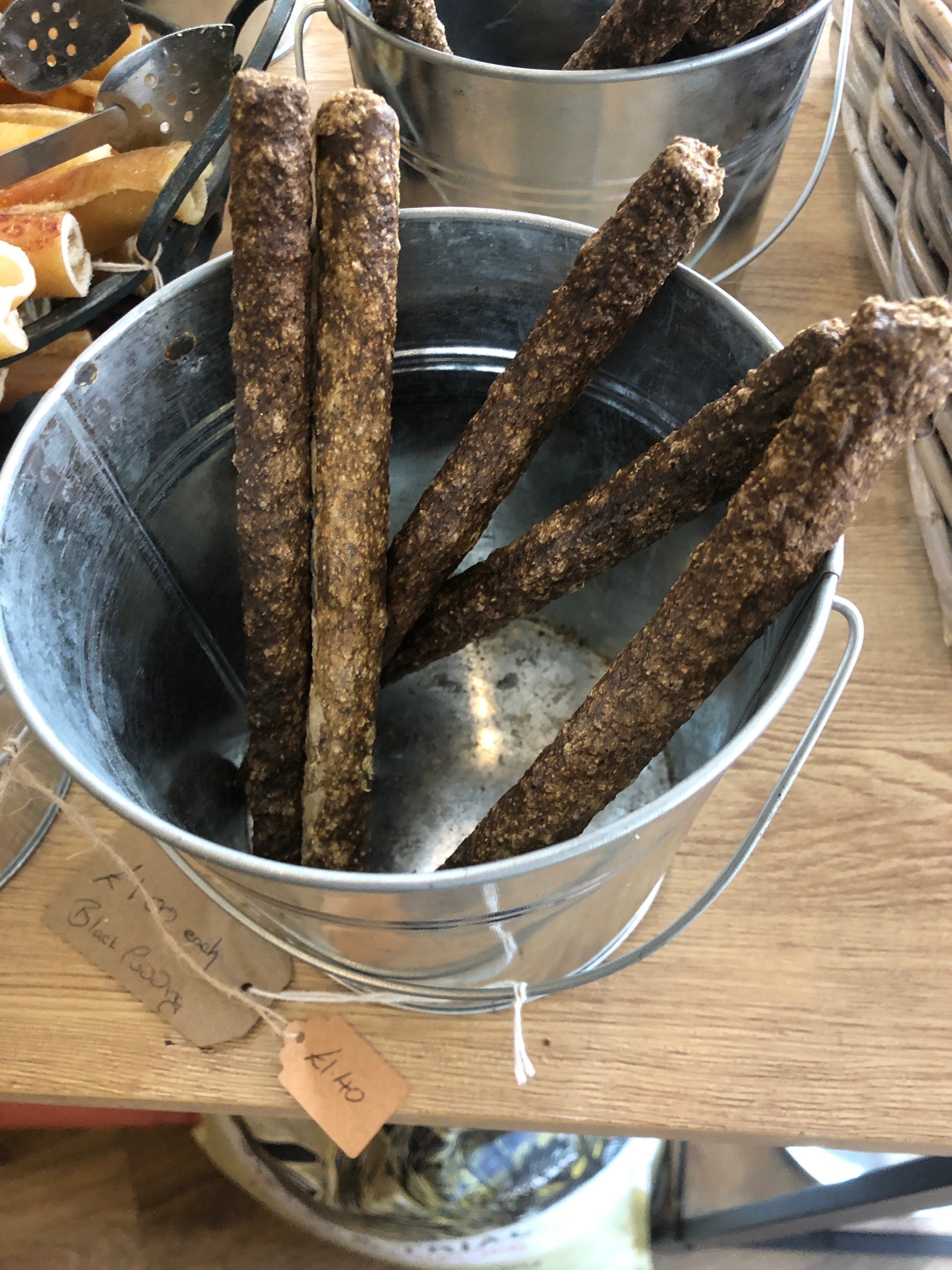 £1 black pudding sausage
