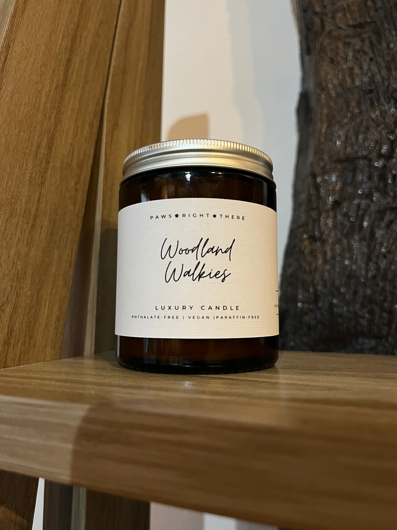 Woodland walkies candle
