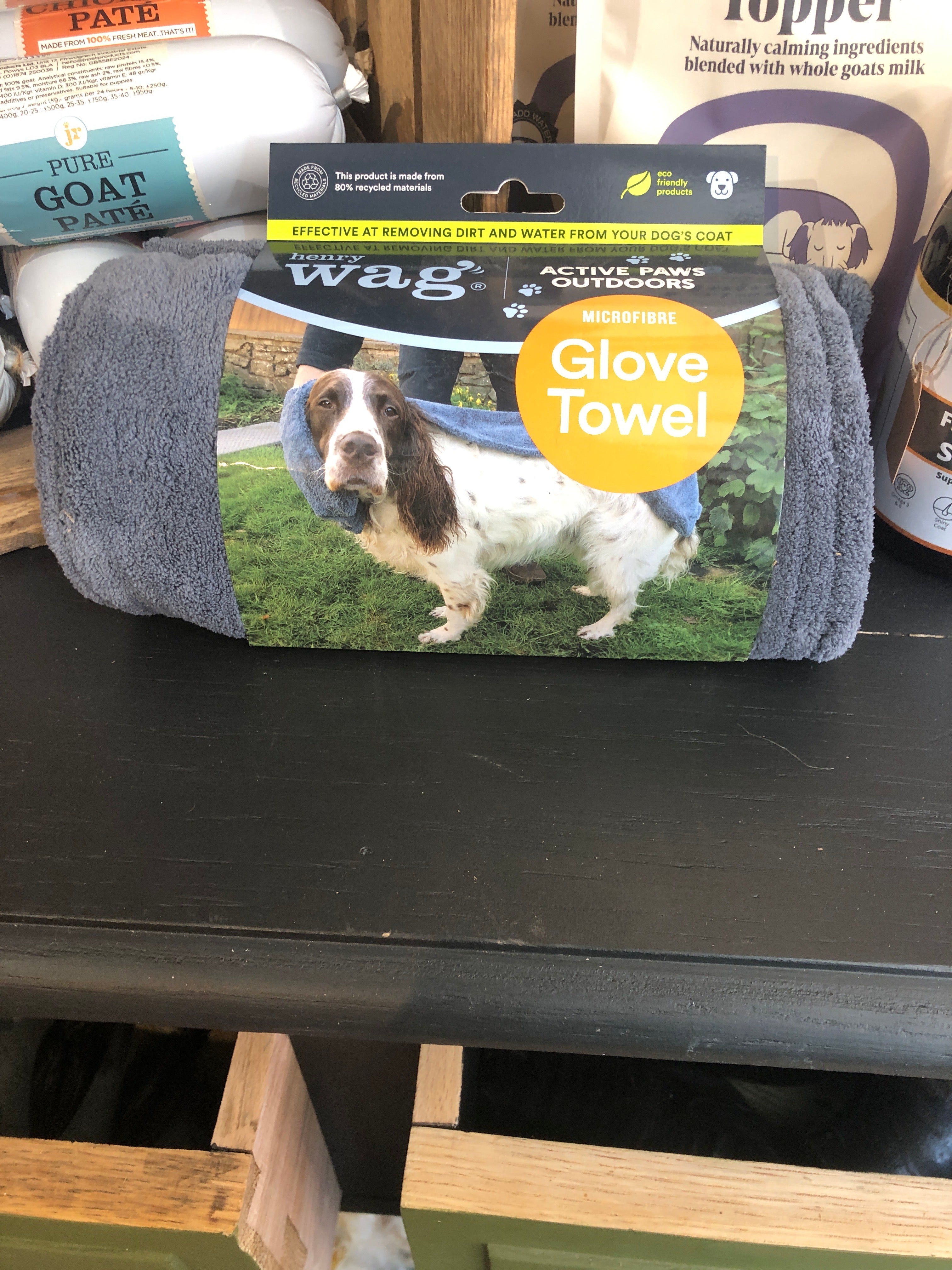 Microfibre glove towel