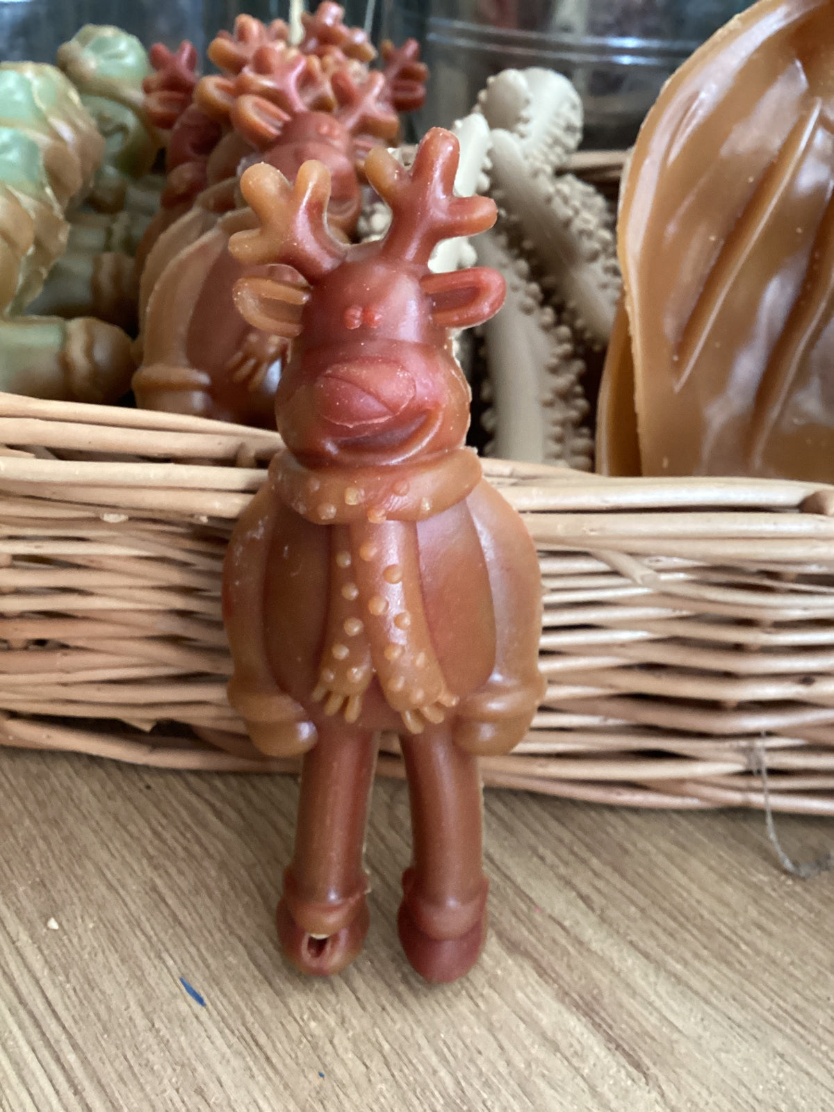 Gingerbread man & Reindeer veggie treats