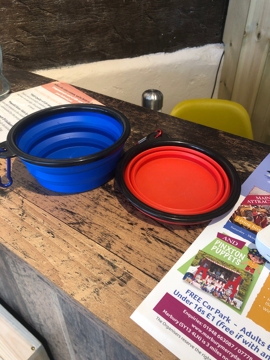 Collapsible Silicone Dog Bowl 350ml