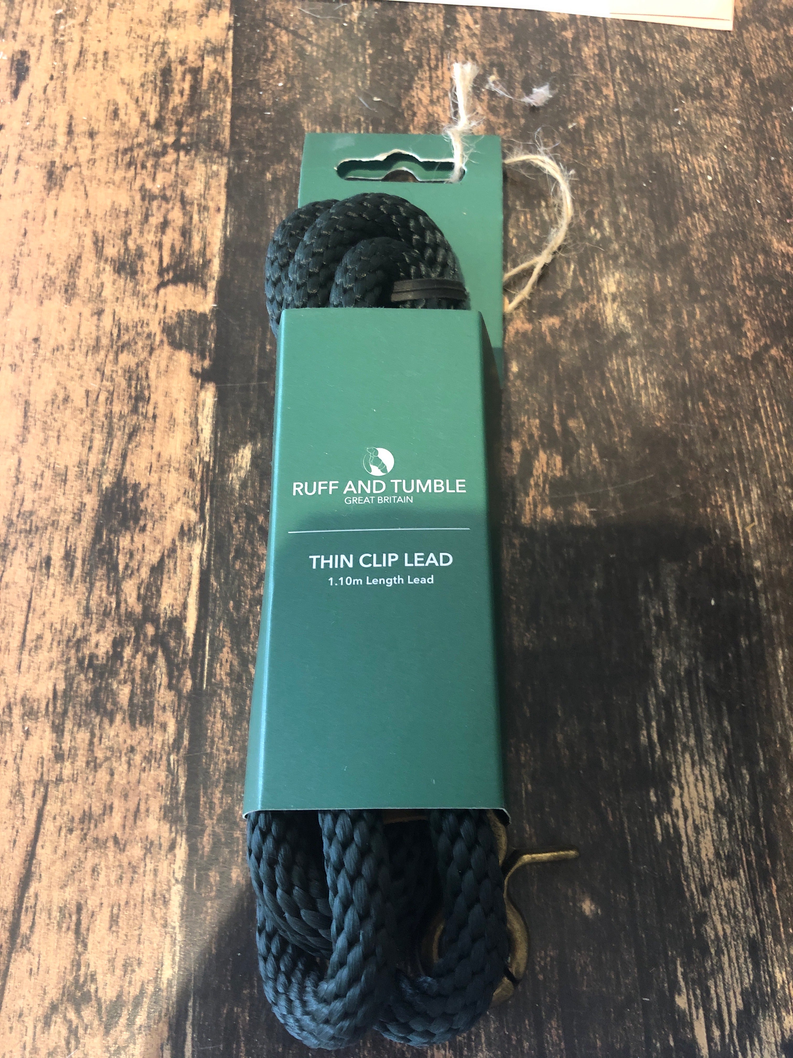Ruff and Tumble Dog Lead - Forest Slim Clip Lead