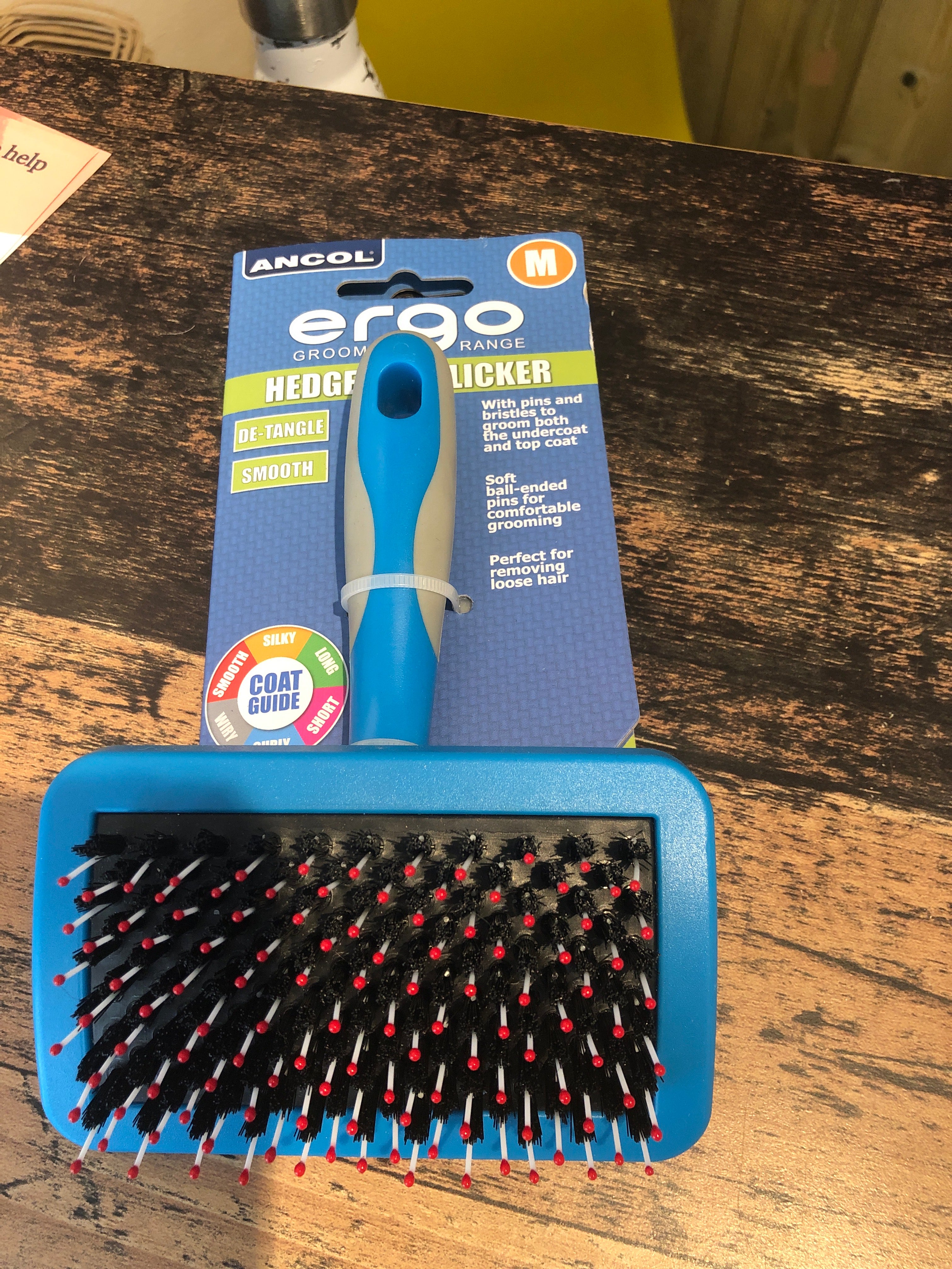 Ancol Ergo Hedgehog Slicker Brush