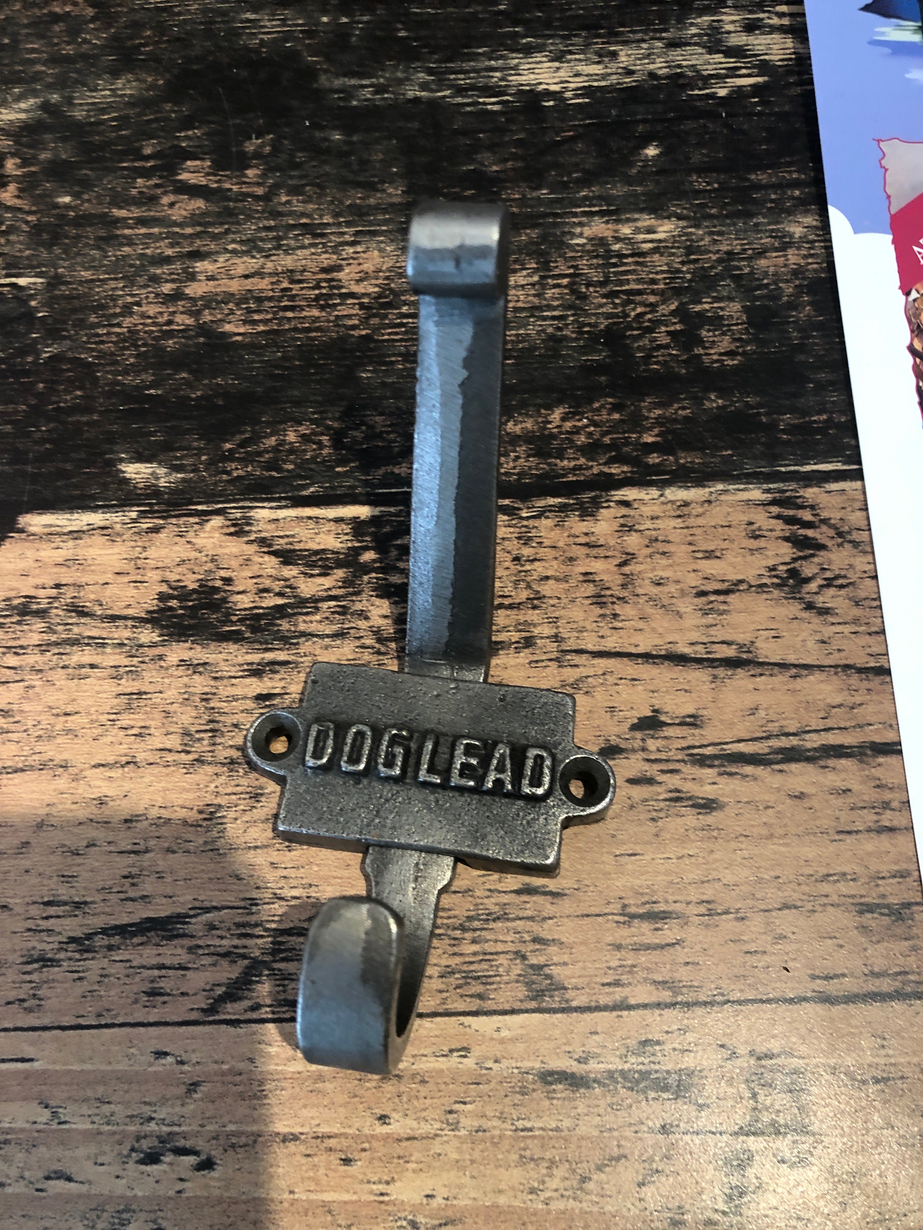 Dog lead hook