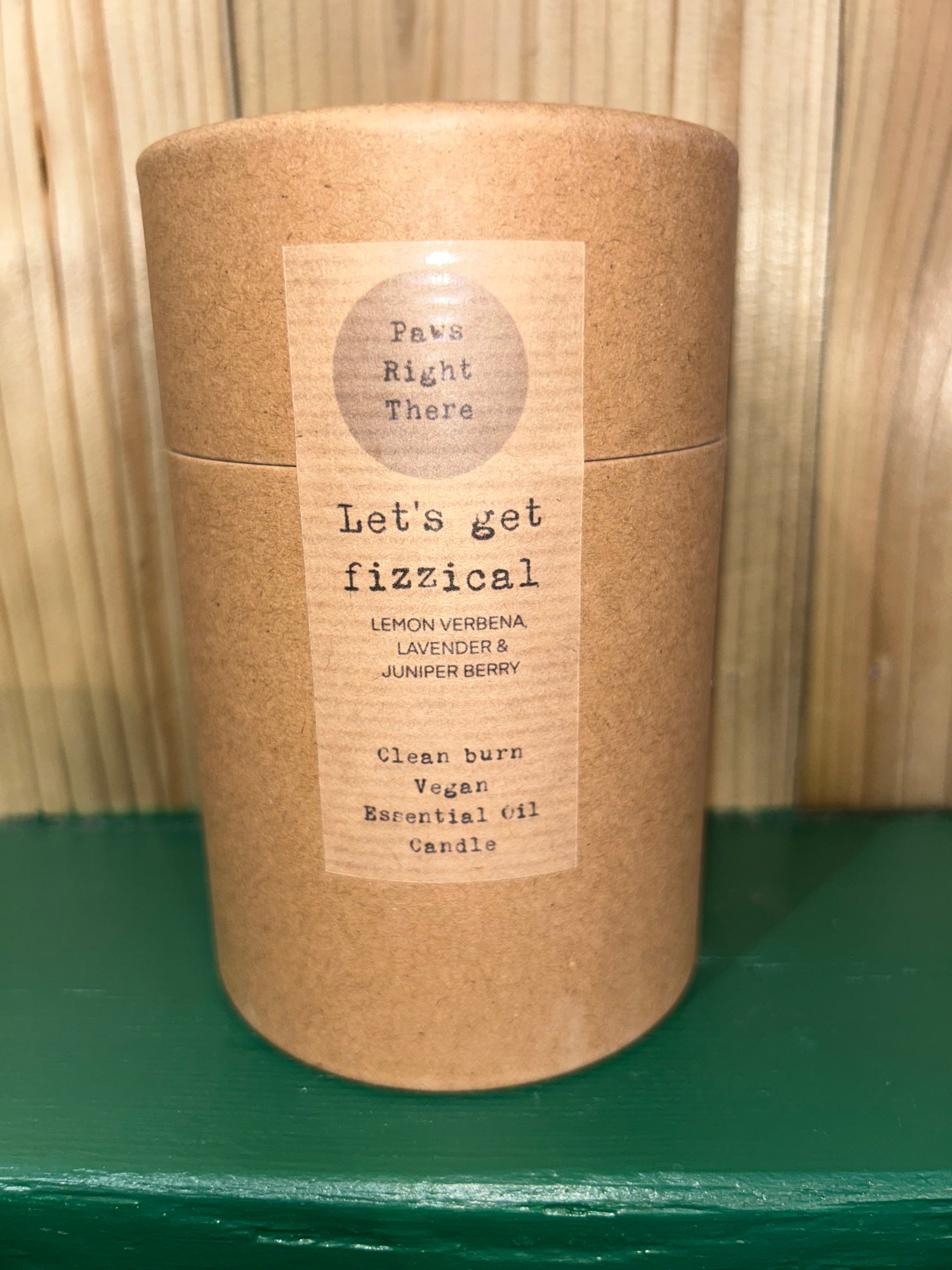 Let's Get Fizzical Scented Candle - Pet-Friendly Home Fragrance